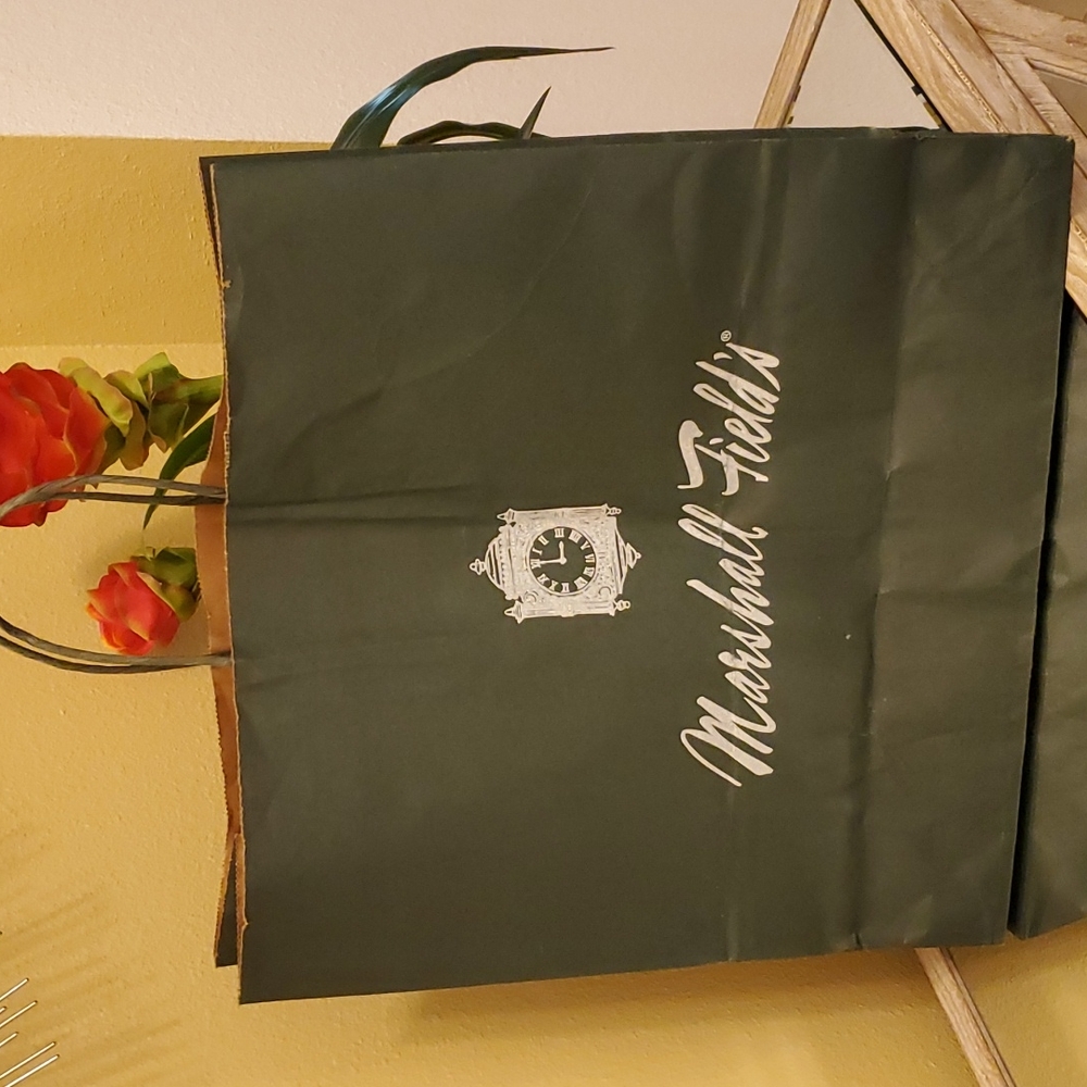 Authentic Marshall Fields Shopping Bag. - image 3